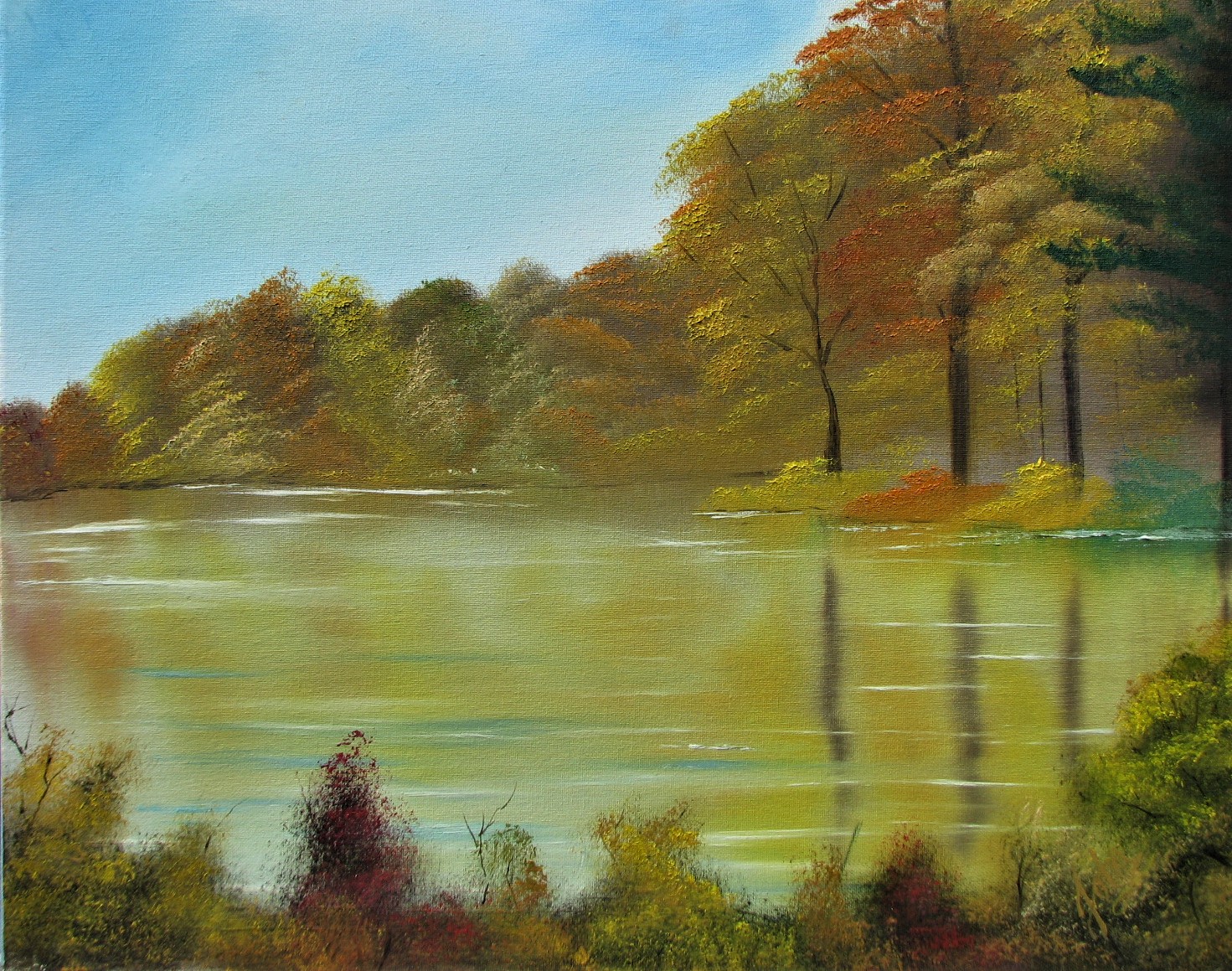 Lake Arrowhead in Fall